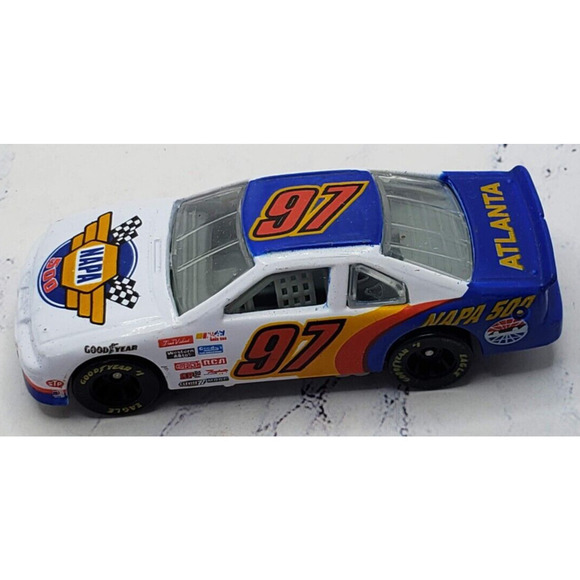 1997 Racing Champions NAPA 500 Program Car 1/64 Stock Car New in Package #97 - Picture 5 of 8
